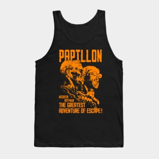 Papillon movie poster Tank Top